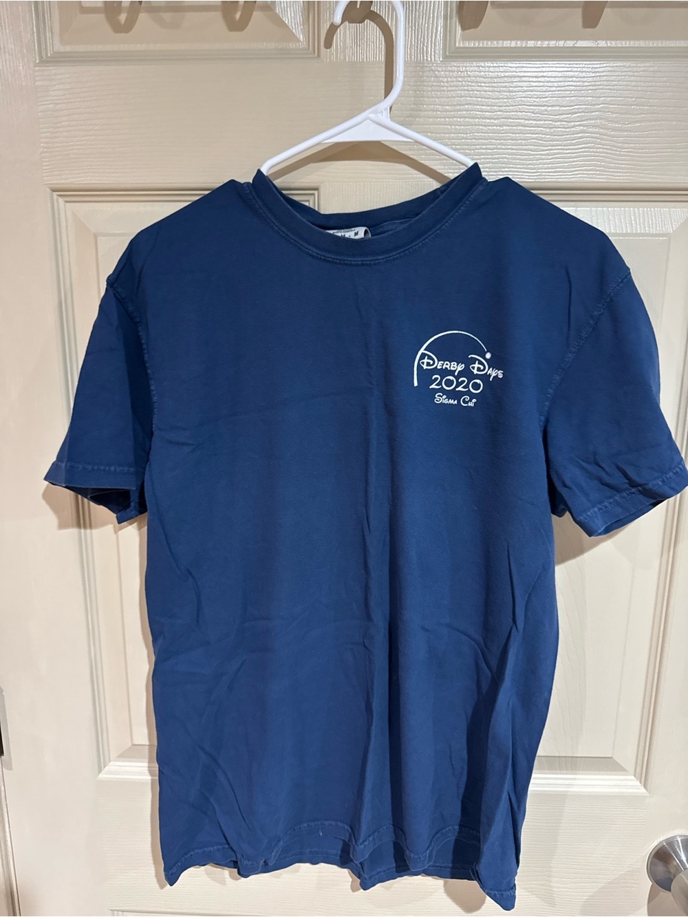 Navy Sigma Chi Derby Days Short Sleeve Graphic Tee